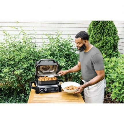 Air Fryer NINJA Woodfire Outdoor Grill Black 2400 W