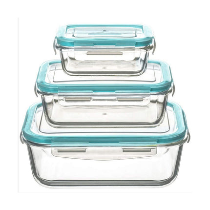 Set of 3 lunch boxes 5five Crystal