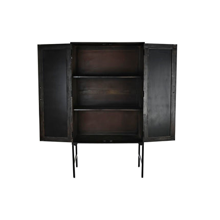 Sideboard DKD Home Decor Wood Mango wood Brown Black 85 x 40 x 162,5 cm