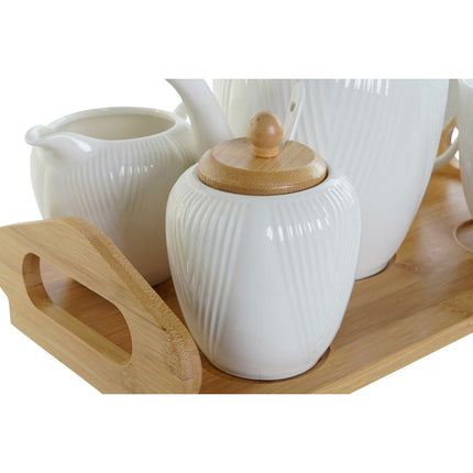 Milk jug and sugar bowl DKD Home Decor