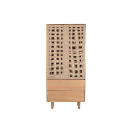 Cupboard Home ESPRIT Beige Natural 75 x 45 x 170 cm