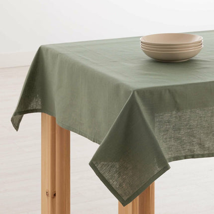 Tablecloth Belum Multicolour Military green 100 x 130 cm