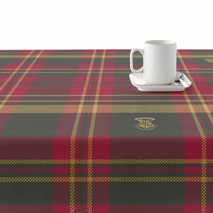 Stain-proof resined tablecloth Harry Potter Christmas in Hogwarts Multicolour 150 x 150 cm