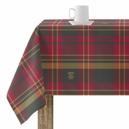 Stain-proof resined tablecloth Harry Potter Christmas in Hogwarts Multicolour 200 x 150 cm