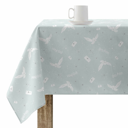 Stain-proof resined tablecloth Harry Potter Hedwig Multicolour 150 x 150 cm