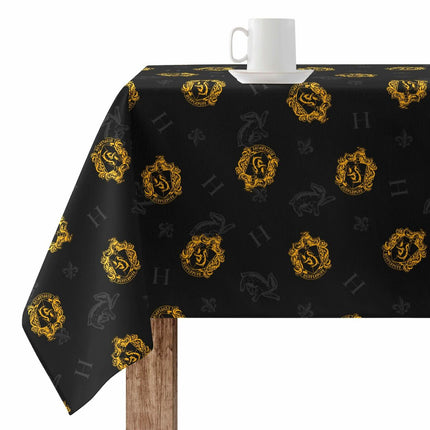 Stain-proof resined tablecloth Harry Potter Hufflepuff Multicolour 250 x 150 cm