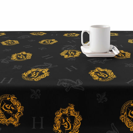 Stain-proof resined tablecloth Harry Potter Hufflepuff Multicolour 250 x 150 cm