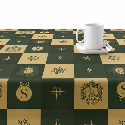 Stain-proof resined tablecloth Harry Potter Slytherin Multicolour 250 x 150 cm