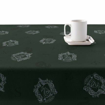 Stain-proof resined tablecloth Harry Potter Slytherin Multicolour 150 x 150 cm