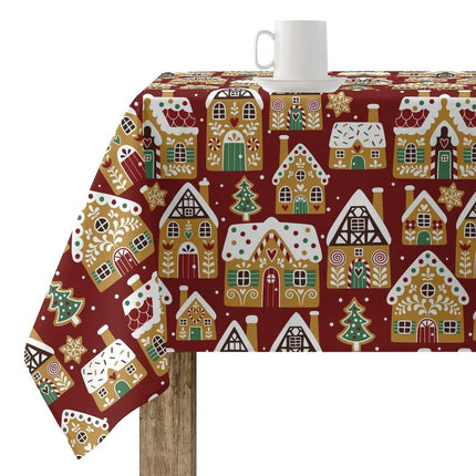 Stain-proof resined tablecloth Belum Merry Christmas Multicolour 100 x 150 cm