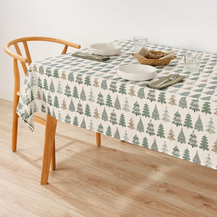 Stain-proof resined tablecloth Belum Merry Christmas Multicolour 100 x 150 cm