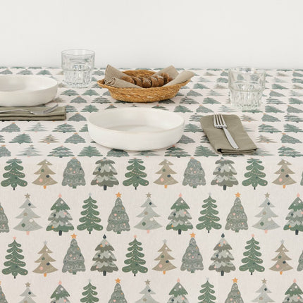 Stain-proof resined tablecloth Belum Merry Christmas Multicolour 300 x 150 cm