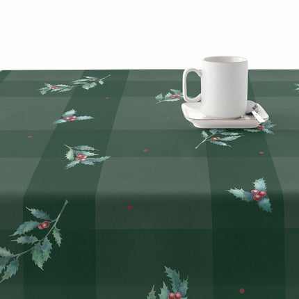 Stain-proof resined tablecloth Belum Christmas Multicolour 200 x 150 cm