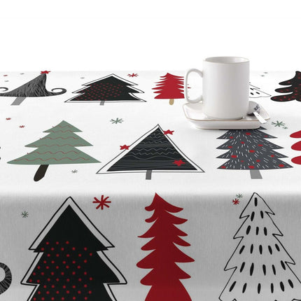 Stain-proof resined tablecloth Belum Merry Christmas Multicolour 180 x 180 cm