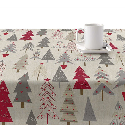 Stain-proof resined tablecloth Belum Merry Christmas Multicolour 180 x 180 cm