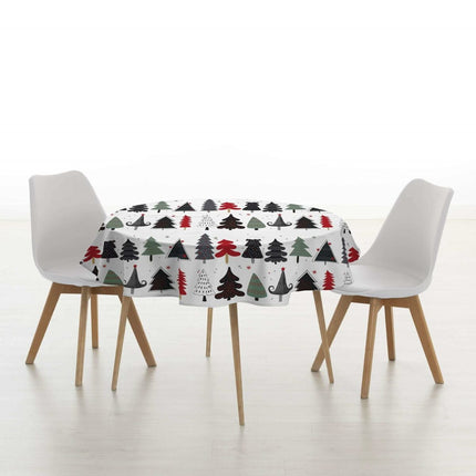 Tablecloth Belum Merry Christmas Multicolour Ø 140 cm