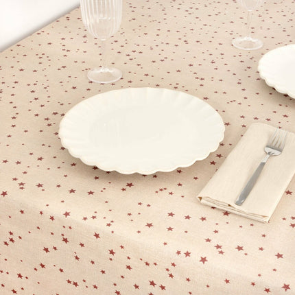 Stain-proof tablecloth Belum Merry Christmas Multicolour 155 x 155 cm