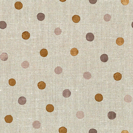 Stain-proof tablecloth Belum 0120-305 Beige Multicolour 200 x 150 cm Polka dots