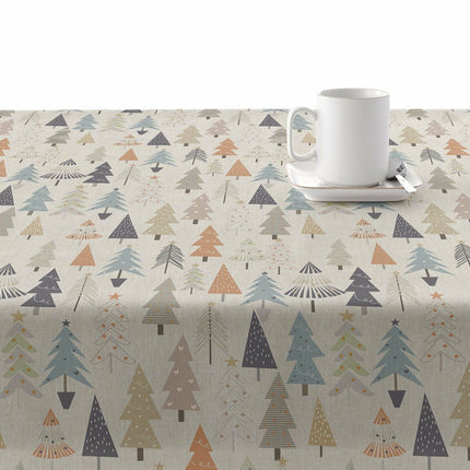 Stain-proof resined tablecloth Belum Merry Christmas Multicolour 100 x 150 cm