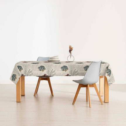 Tablecloth Belum 0120-318 155 x 155 cm Fish