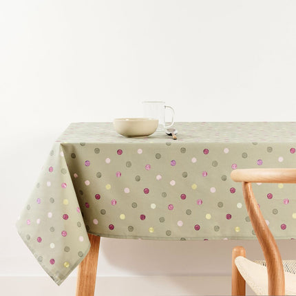 Tablecloth Belum 0120-356 Green 100 x 155 cm Spots