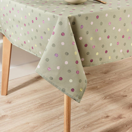 Tablecloth Belum 0120-356 Green 100 x 155 cm Spots