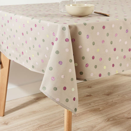 Tablecloth Belum 0120-357 Brown 155 x 155 cm Spots