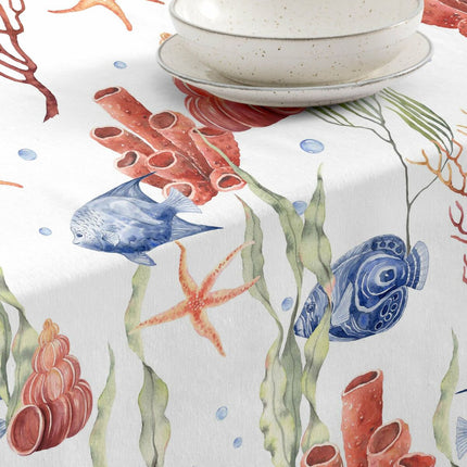 Tablecloth Belum 0120-413 Multicolour 240 x 155 cm Fish