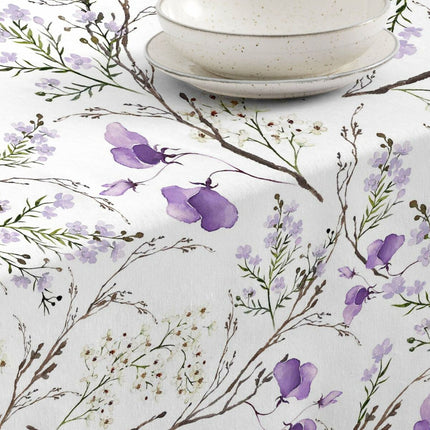 Stain-proof tablecloth Belum 200 x 140 cm Flowers