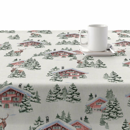 Stain-proof resined tablecloth Belum Christmas Multicolour 100 x 150 cm