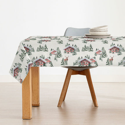 Stain-proof resined tablecloth Belum Christmas Multicolour 100 x 150 cm