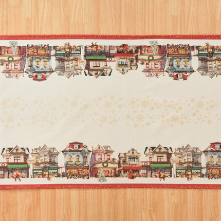 Table Runner Belum Christmas City Multicolour 45 x 140 cm