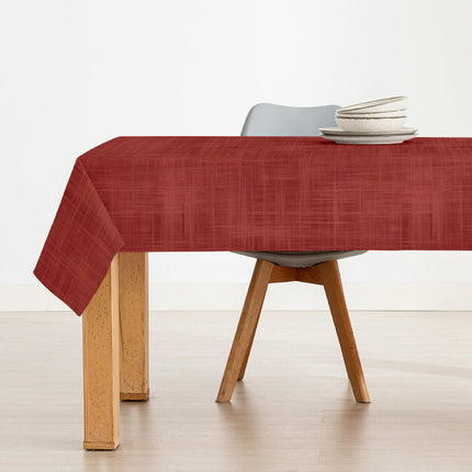 Stain-proof resined tablecloth Belum Christmas Red 200 x 150 cm