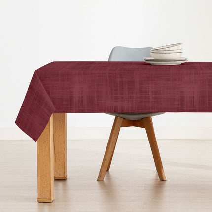 Stain-proof resined tablecloth Belum Burgundy 100 x 150 cm