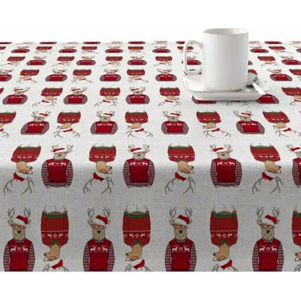 Stain-proof tablecloth Belum Merry Christmas 15 Multicolour 100 x 150 cm