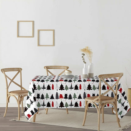 Stain-proof resined tablecloth Belum Merry Christmas Multicolour 250 x 150 cm