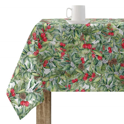 Stain-proof resined tablecloth Belum Christmas Multicolour 100 x 150 cm