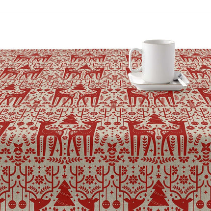 Stain-proof resined tablecloth Belum Merry Christmas Multicolour 250 x 150 cm