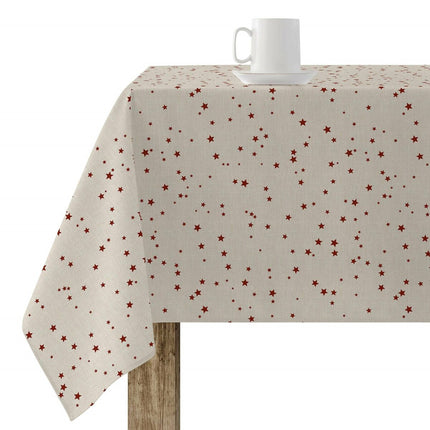 Stain-proof resined tablecloth Belum Merry Christmas Multicolour 150 x 150 cm