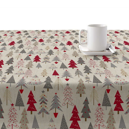 Stain-proof resined tablecloth Belum Merry Christmas Multicolour 100 x 150 cm