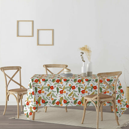 Stain-proof resined tablecloth Belum Merry Christmas Multicolour 300 x 150 cm