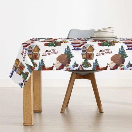 Stain-proof resined tablecloth Belum Papa Noel Multicolour 300 x 150 cm