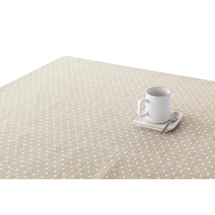 Stain-proof tablecloth Belum Plumeti White 180 x 180 cm XL