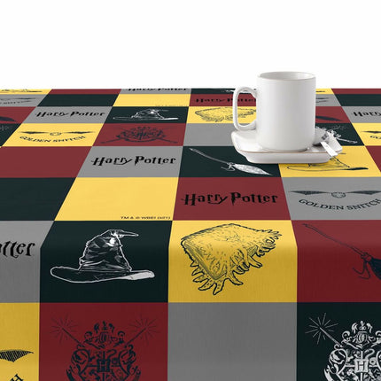 Stain-proof resined tablecloth Harry Potter Multicolour 250 x 150 cm