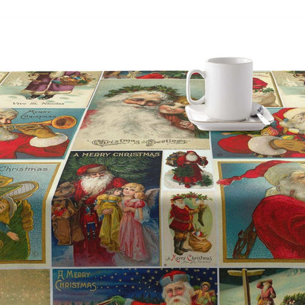 Stain-proof resined tablecloth Belum Vintage Christmas Multicolour 250 x 150 cm