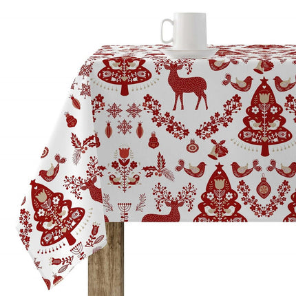 Stain-proof resined tablecloth Belum Merry Christmas Multicolour 300 x 150 cm