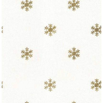 Stain-proof resined tablecloth Belum Snowflakes Gold Multicolour 100 x 150 cm