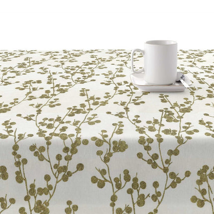 Stain-proof resined tablecloth Belum Tree Gold Multicolour 200 x 150 cm