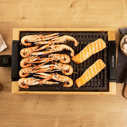 Grill Cecotec Tasty&Grill 2000 Bamboo LineStone Bamboo