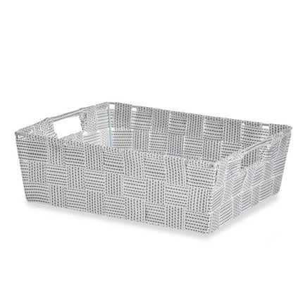 Multi-purpose basket White Cloth 3 L 23 x 8 x 27 cm (48 Units)